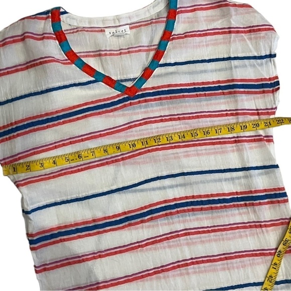 Velvet by Graham Spencer Zanetta Stripe Dress XS - Picture 11 of 11